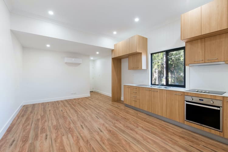 An empty kitchen